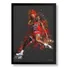 Quadro Decorativo Poster Nba Michael Jordan Dunk Moldura A3