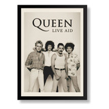 Quadro Decorativo Poster Queen Rock Banda