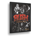 Quadro Decorativo Poster Rush Álbum Rock