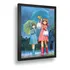 Quadro Decorativo Poster Sakura Card Captor Anime Vidro A3