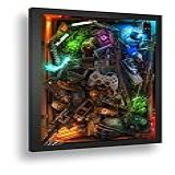 Quadro Decorativo Poster Videogame Retro Gamer Jogos 04