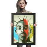 Quadro Decorativo Rap Sabotage Hip Hop Poster A2 42x60