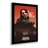 Quadro Decorativo Red Dead