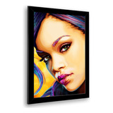 Quadro Decorativo Rihanna Poster