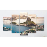 Quadro Decorativo Rio De Janeiro Cartão Postal Pão De Açúcar