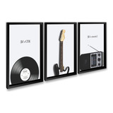 Quadro Decorativo Rock Guitarra