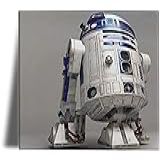 Quadro Decorativo Star Wars R2 D2 Multicolor