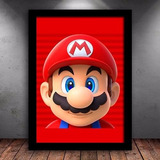 Quadro Decorativo Super Mario