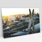 Quadro Decorativo Tela Canvas 120x80cm Arquitetura E Cidades