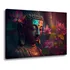 Quadro Decorativo Tela Grande Colorido Sala Quarto Recepção Cor Borda Infinita Ecodecor 