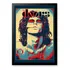 Quadro Decorativo The Doors Arte Poster Moldurado 42x29