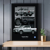 Quadro Decorativo Toyota Hilux