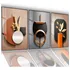 Quadro Decorativo Trio Nordic Hal Sala Quarto 3 Peças 120x60
