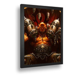 Quadro Decorato Poste World