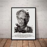 Quadro Diretor Steven Spielberg Cinema Arte