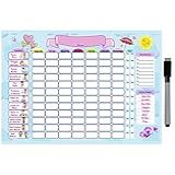 Quadro Do Incentivo De Metal Semanal 20x26cm Caneta