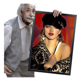 Quadro E Moldura Artistas R&b Jazz Soul Disco Pop D 60x42cm