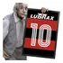 Quadro E Moldura Camiseta Times De Futebol Camisa 10 60x42cm
