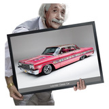 Quadro E Moldura Carro Lowrider Cultura