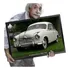 Quadro E Moldura Carros Antigos Old Cars 1950 A2 60x42cm
