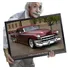 Quadro E Moldura Carros Antigos Old Cars 1950 A2 60x42cm