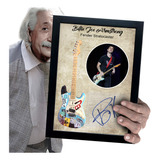 Quadro E Moldura Guitarra Assinatura Eric Clapton 30x21cm