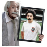 Quadro E Moldura Maradona