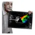 Quadro E Moldura Pink Floyd Led Zeppelin Metallica 42x30cm