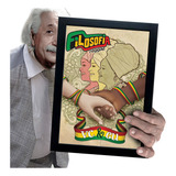 Quadro E Moldura Reggae Brasil Bandas De Reggae Jah 30x21cm
