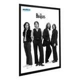 Quadro E Moldura The Beatles 84x60cm