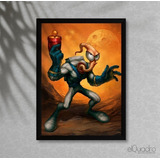 Quadro Earthworm Jim A4