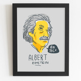 Quadro Einstein Ciencia Com