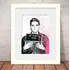 Quadro Elvis Presley Rock 56x46cm Vidro + Paspatur W0870