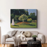 Quadro Em Canvas Claude Monet Mulher