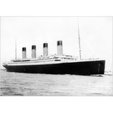 Quadro Em Mdf Vintage Titanic Foto