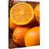 Quadro Em Tecido Canvas Laranjas Frutas Cozinha Tropical Art