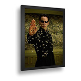 Quadro Emoldu Poste Matrix Reloaded Triniti Smite Agente A3
