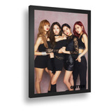Quadro Emoldur Poster Emoldurado Blackpink K pop Meninas A3