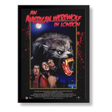 Quadro Emoldurado Lobisomem Americano