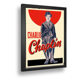 Quadro Emoldurado Poste Charle