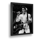 Quadro Emoldurado Poste Elvis
