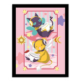 Quadro Emoldurado Sakura Card