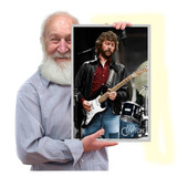 Quadro Eric Clapton Blues Guitar Legend