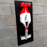 Quadro Escult F1 3d Senna Prost Mansel Schumacher Hamilton
