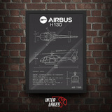 Quadro Eurocopter Airbus H130 poster