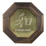 Quadro Fengshui Ideograma Harmonia