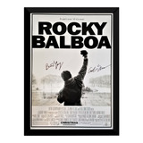 Quadro Filme Classico Poster Com Moldura Rocky Balboa P5223