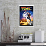 Quadro Filme De Volta Para O Futuro 45x34cm Com Vidro