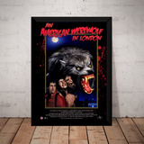 Quadro Filme Lobisomem Americano