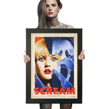 Quadro Filme Panico Scream Terror Cartaz